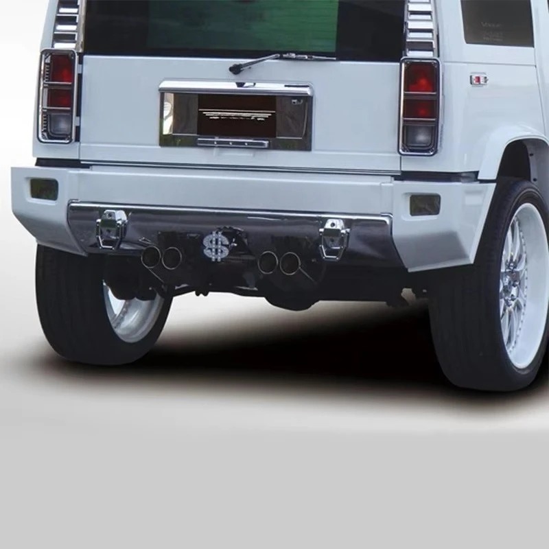 For  H2 2003-2008 Upgraded Wide Body Kit with Front & Rear Bumper Fender Accessories